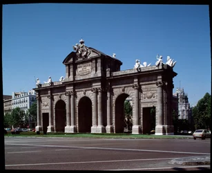 View of the Alcala gate