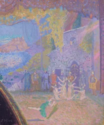 The Dance of the Spirit of Ireland, the Alhambra Music Hall, 1910