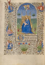 The Virgin and Child Enthroned