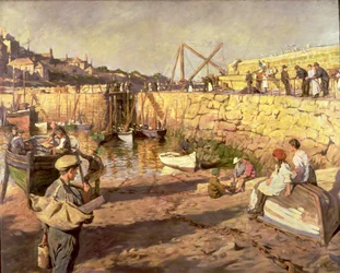 Fitting Out, Mousehole Harbour