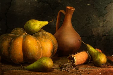 Rustic Autumn Still Life