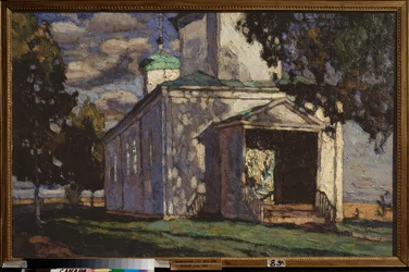 A Summer Day. Painting by Stanislav Yulianovich Zhukovsky