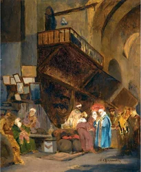 Bazaar in Constantinople