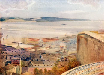 Lisbon from the Castello of St George
