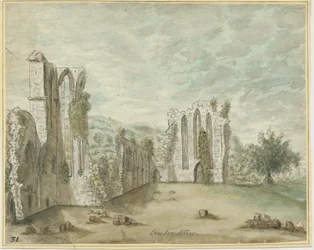 Croxden Abbey: Water Colour Painting
