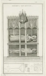 Lichfield Cathedral - Monument to Dean Heywood