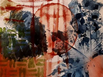 Experiment with Leaves - No. 3