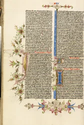 Decorated Initial J; Decorated Initial I