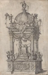 The Catafalque of Philip IV of Spain