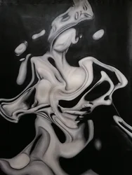 Ethereal Fluid Figure