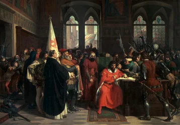 The Expulsion of Gautier VI of Brienne, Duke of Athens in 1343