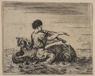 Arion, from Game of Mythology Jeu de la Mythologie, 1644