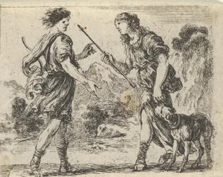 Cephalus and Procris, from 