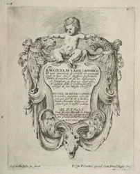 Collection of Various Caprices and New Designs of Cartouches and Ornaments