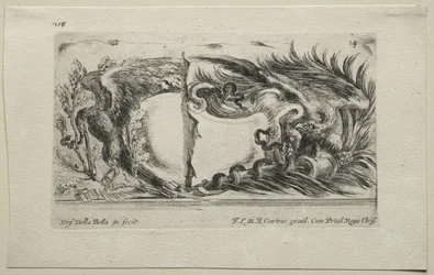 Collection of Various Caprices and New Designs of Cartouches and Ornaments: No 14