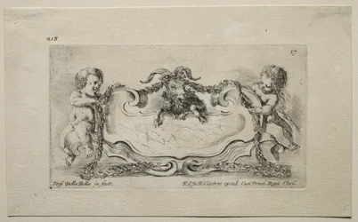 Collection of Various Caprices and New Designs of Cartouches and Ornaments: No 17