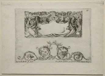 Collection of Various Caprices and New Designs of Cartouches and Ornaments: No 16