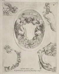 Collection of Various Caprices and New Designs of Cartouches and Ornaments: No 8
