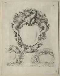 Collection of Various Caprices and New Designs of Cartouches and Ornaments: No. 9