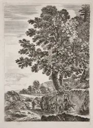 Four Large Vertical Landscapes, Pl. 2