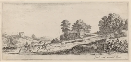 Galloping Horsemen, in or before 1647