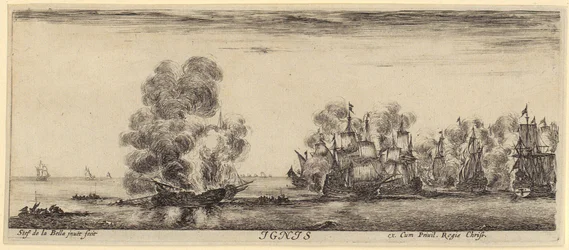 Ignis (Fire), Plate 4 from the Series 