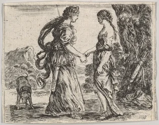 Jupiter and Callisto, from Game of Mythology