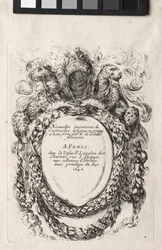 New Model for a Cartouche, 1647