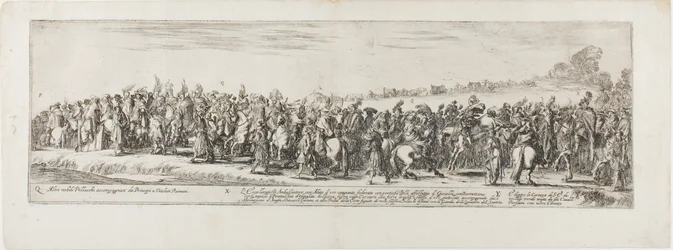 Entrance of the Ambassador of Poland into Rome