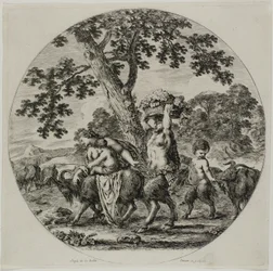 Satyr Family Walking