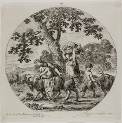 Satyr Family Walking