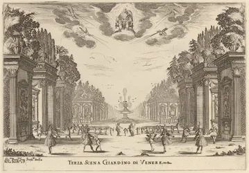 Terza Scena Giardino di Venere