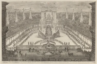 The Prince of Tuscany, His Horse Troops and Carriages around Mount Atlas, 1661