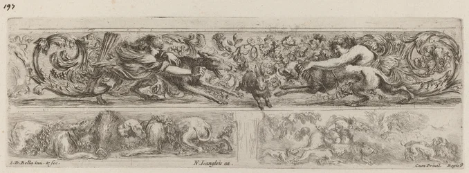 Three Ornamental Bands, probably 1648