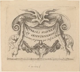 Title Page for Diverses figures et griffonnements