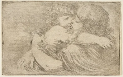 Two Children Embrace, ca. 1662
