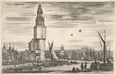 View of Amsterdam, from "Views of Seaports"