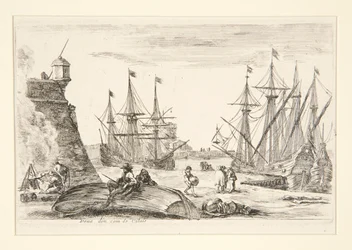 View of a Corner of Calais