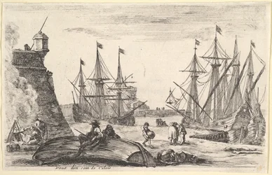 View of a Part of Calais, 1647