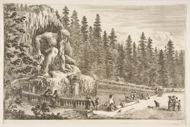 Villa of Pratolino: The Appenino