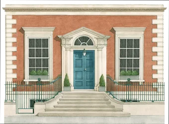 18th-Century British Doorway (Georgian)