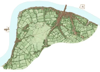 The South Bank, London, between Vauxhall and Bermondsey circa 1600, 2021