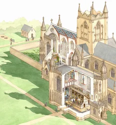 Walsingham Priory, Norfolk, c.1500-1535