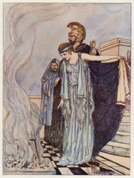 At Last the Brand Fell into Ashes