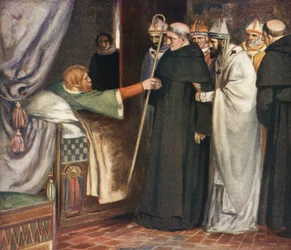 Saint Anselm Refusing the Archbishopric