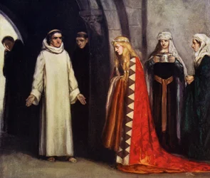 Saint Bernard and his Sister Hombeline