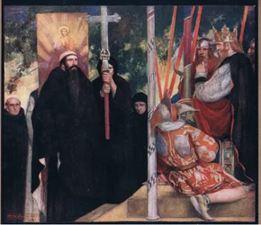 The reception of Saint Augustine by Ethelbert