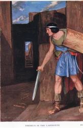 Theseus and the labyrinth