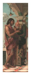 St. John the Baptist with St. Benedict