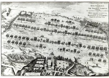 Preparation for the Battle of Naseby, published in 